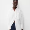 Rustik oversize långärmad skjorta Rustik oversize långärmad skjorta