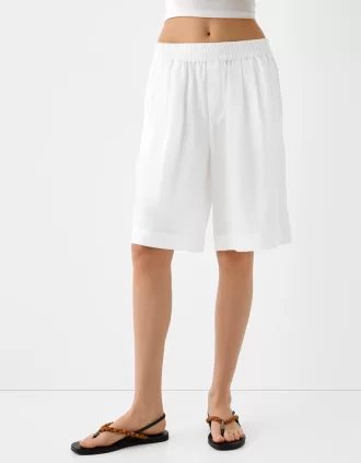 Rustika bermudashorts i bomull