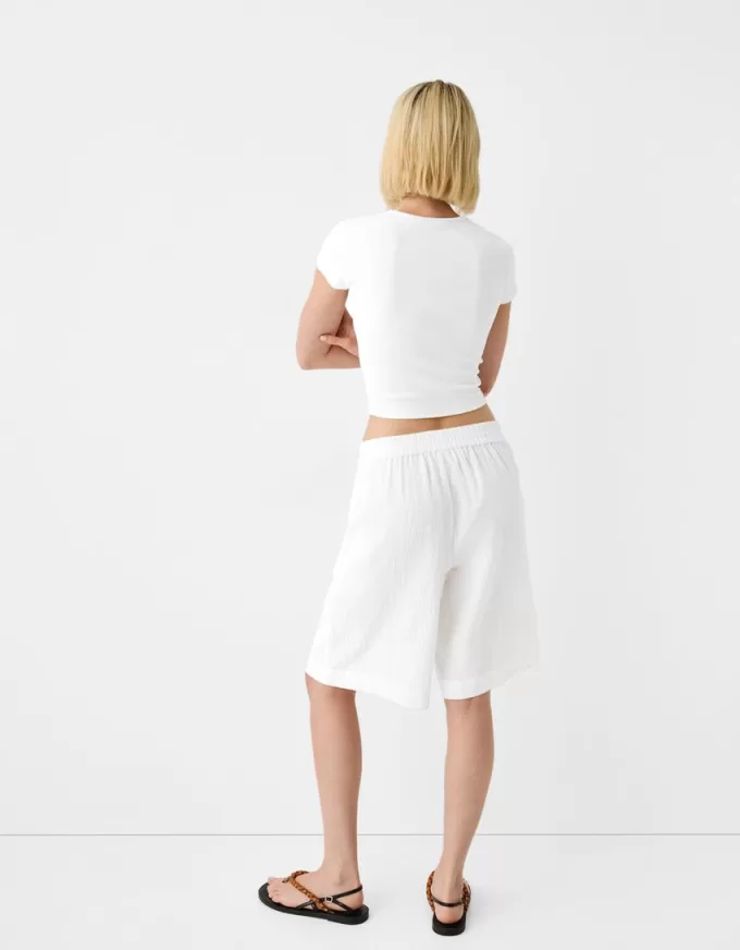 Rustika bermudashorts i bomull Rustika bermudashorts i bomull