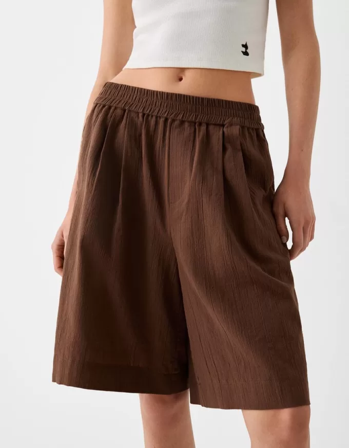 Rustika bermudashorts i bomull Rustika bermudashorts i bomull