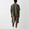 Rustika bermudashorts med vida ben Rustika bermudashorts med vida ben