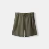 Rustika bermudashorts med vida ben Rustika bermudashorts med vida ben