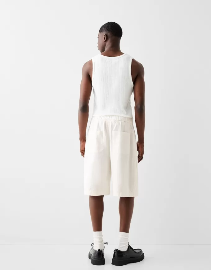 Rustika joggingbermudashorts