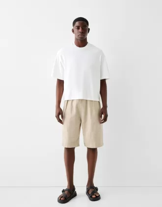 Rustika joggingbermudashorts