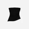 Rynkad bandeau topp Rynkad bandeau topp