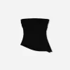 Rynkad bandeau topp Rynkad bandeau topp