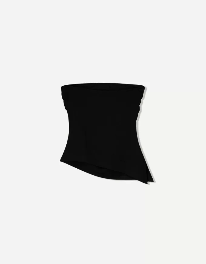 Rynkad bandeau topp Rynkad bandeau topp