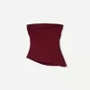 Rynkad bandeau topp Rynkad bandeau topp
