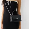 Saffiano crossbody-väska