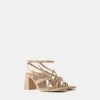 Sandaler med blockklack med flera remmar Sandaler med blockklack med flera remmar