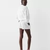 Shorts med elastisk midjedetaljer Shorts med elastisk midjedetaljer