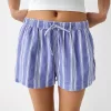 Shorts med elastisk midjedetaljer Shorts med elastisk midjedetaljer