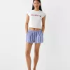 Shorts med elastisk midjedetaljer Shorts med elastisk midjedetaljer