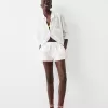Shorts med elastisk midjedetaljer Shorts med elastisk midjedetaljer