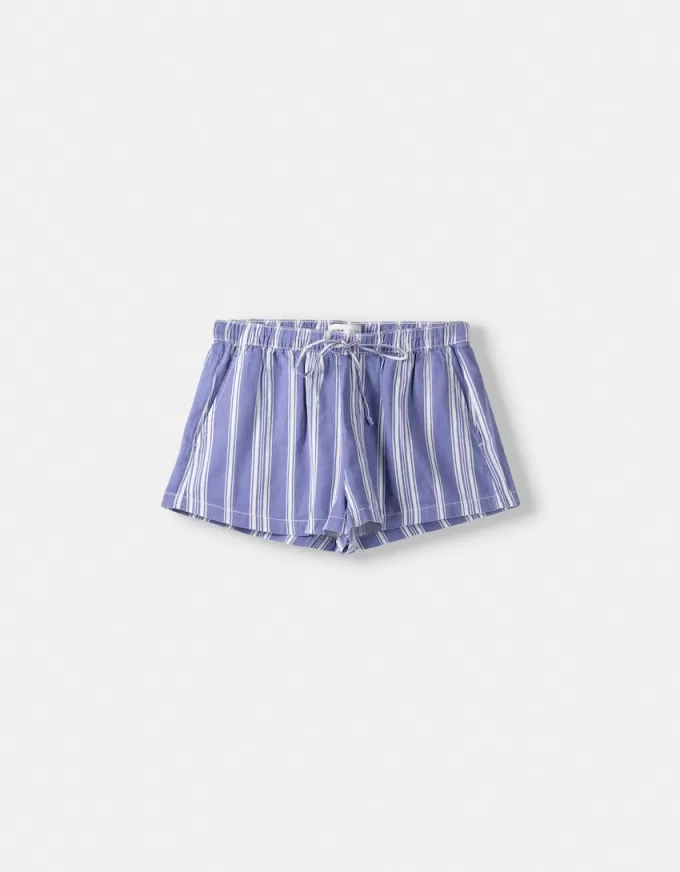 Shorts med elastisk midjedetaljer Shorts med elastisk midjedetaljer