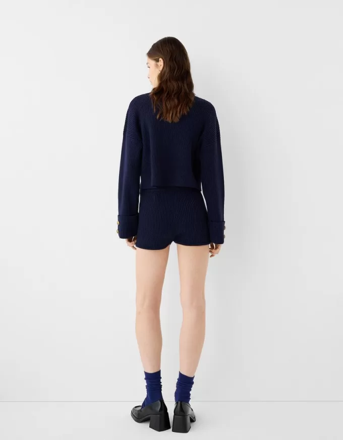 Shorts med knäppning Shorts med knäppning