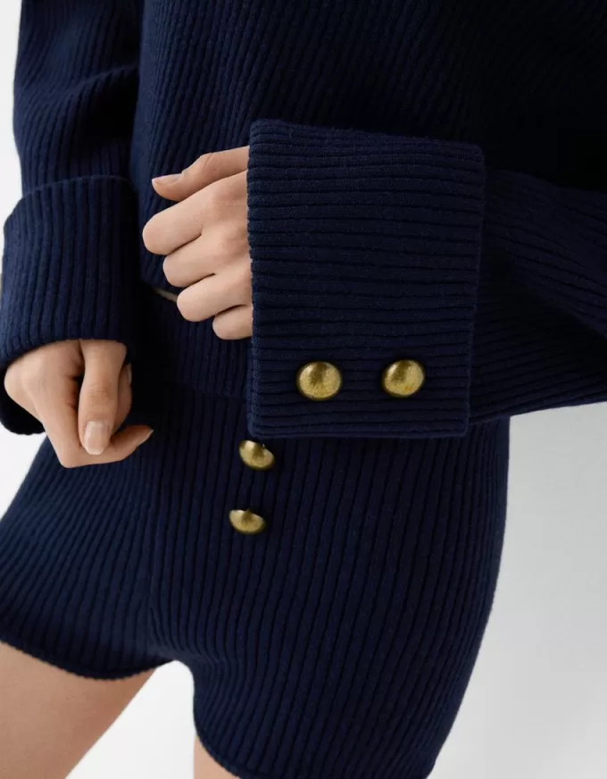 Shorts med knäppning Shorts med knäppning