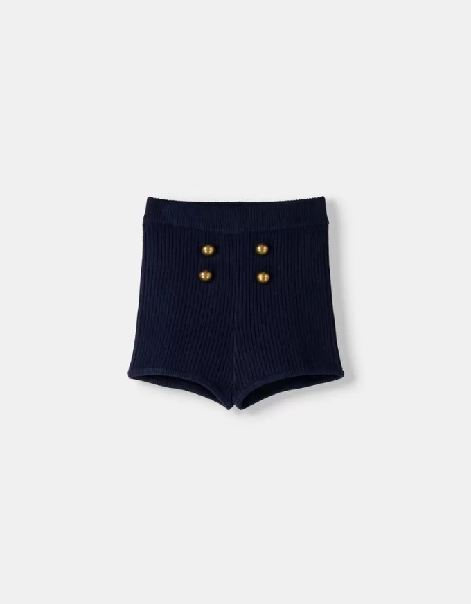 Shorts med knäppning Shorts med knäppning