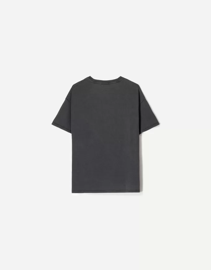 Shrek-tryckt kortärmad T-shirt