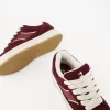 Skater sneakers i läder