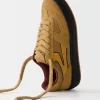 Skatersneakers i delat läder Skatersneakers i delat läder