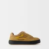 Skatersneakers i delat läder Skatersneakers i delat läder