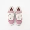 Skatersneakers i delat läder Skatersneakers i delat läder