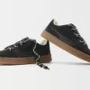 Skatersneakers med XL-snören Skatersneakers med XL-snören