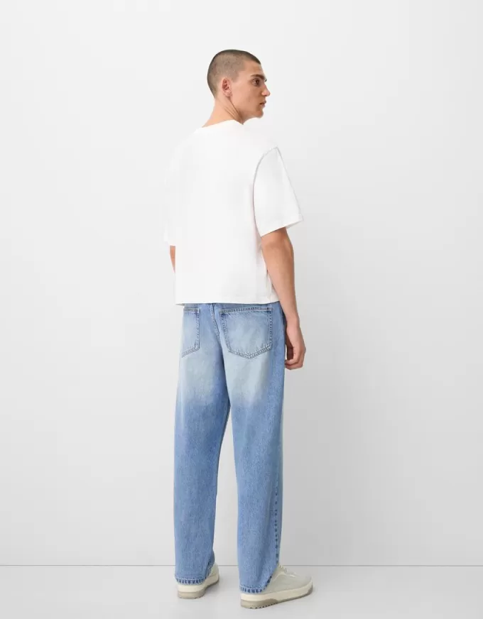 Slim fit avsmalnande jeans Slim fit avsmalnande jeans