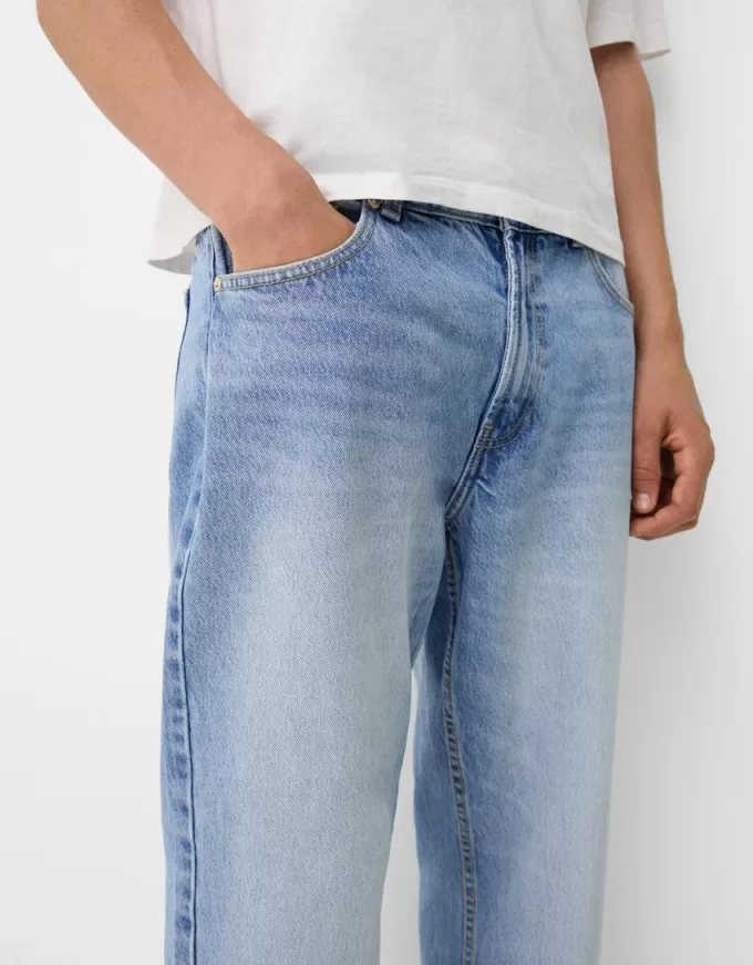 Slim fit avsmalnande jeans Slim fit avsmalnande jeans