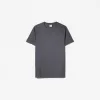 Slim-fit kortärmad T-shirt med sömmar Slim-fit kortärmad T-shirt med sömmar