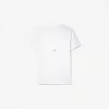 Slim-fit kortärmad T-shirt med sömmar Slim-fit kortärmad T-shirt med sömmar