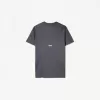 Slim-fit kortärmad T-shirt med sömmar Slim-fit kortärmad T-shirt med sömmar