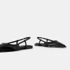 Slingback ballerinor med spetsig tå Slingback ballerinor med spetsig tå