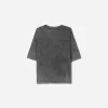 Sliten kortärmad T-shirt Sliten kortärmad T-shirt