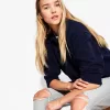 Slitna 90-talsjeans med vida ben