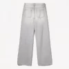 Slitna 90-talsjeans med vida ben Slitna 90-talsjeans med vida ben