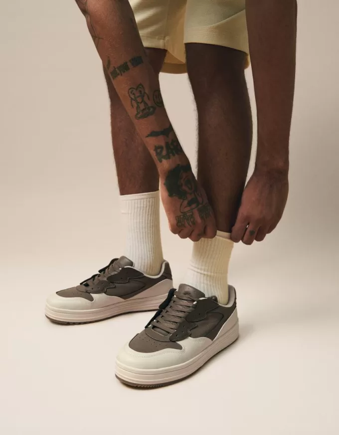 Sneakers i flera delar för män Sneakers i flera delar för män