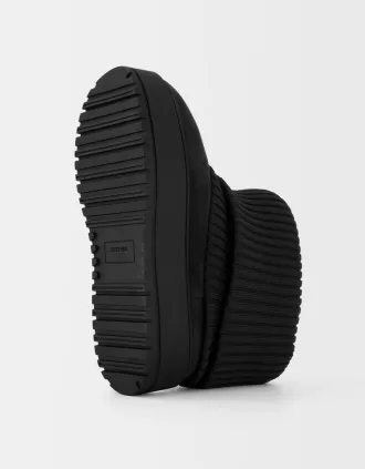 Sock plattform ankelboots
