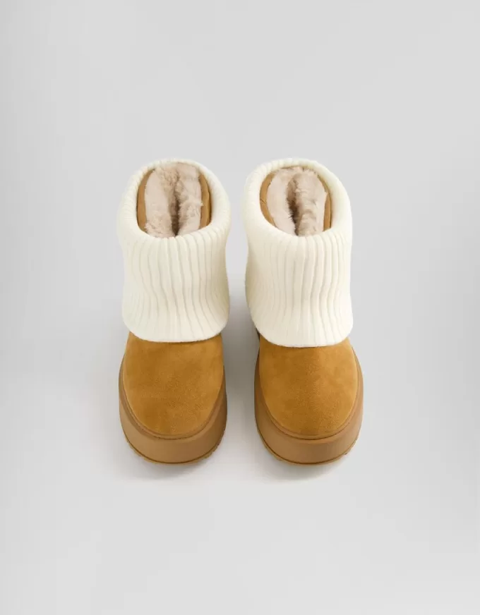Sock plattform ankelboots Sock plattform ankelboots