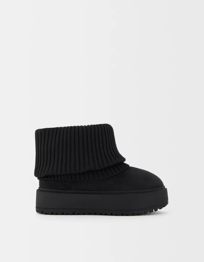Sock plattform ankelboots Sock plattform ankelboots