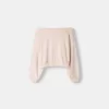 Soft touch asymmetrisk tröja med hals Soft touch asymmetrisk tröja med hals