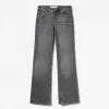 Stövelskurna jeans med låg midja Stövelskurna jeans med låg midja