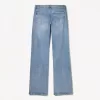 Stövelskurna jeans med låg midja
