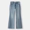 Stövelskurna jeans med låg midja Stövelskurna jeans med låg midja