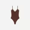 Strappy blond spets bodysuit Strappy blond spets bodysuit