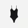 Strappy blond spets bodysuit Strappy blond spets bodysuit