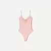 Strappy blond spets bodysuit Strappy blond spets bodysuit