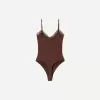 Strappy blond spets bodysuit Strappy blond spets bodysuit