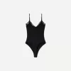Strappy blond spets bodysuit Strappy blond spets bodysuit